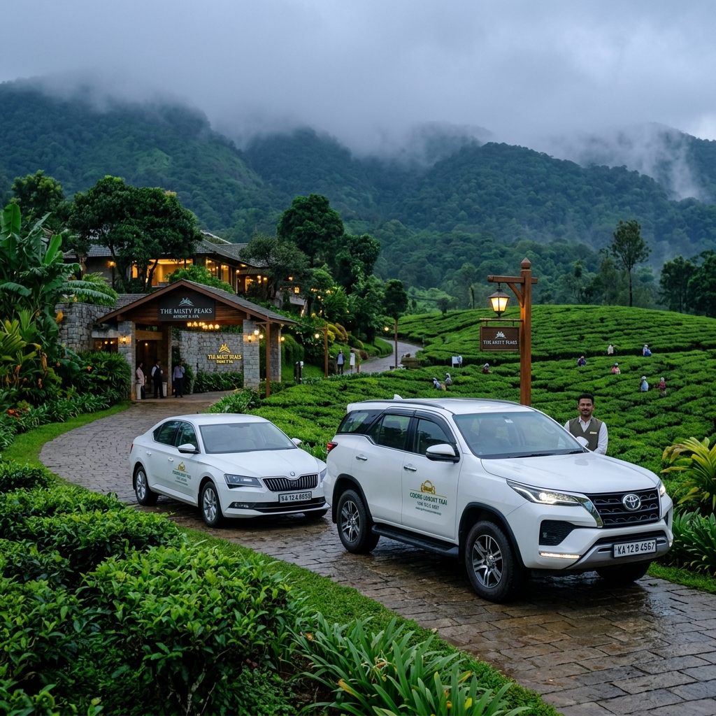 Coorg Golden Holidays Taxi Service in Coorg